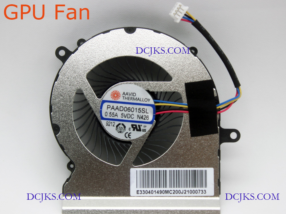 (image for) CPU GPU Fan for MSI Alpha 15 A4DE A4DEK MS-16UK